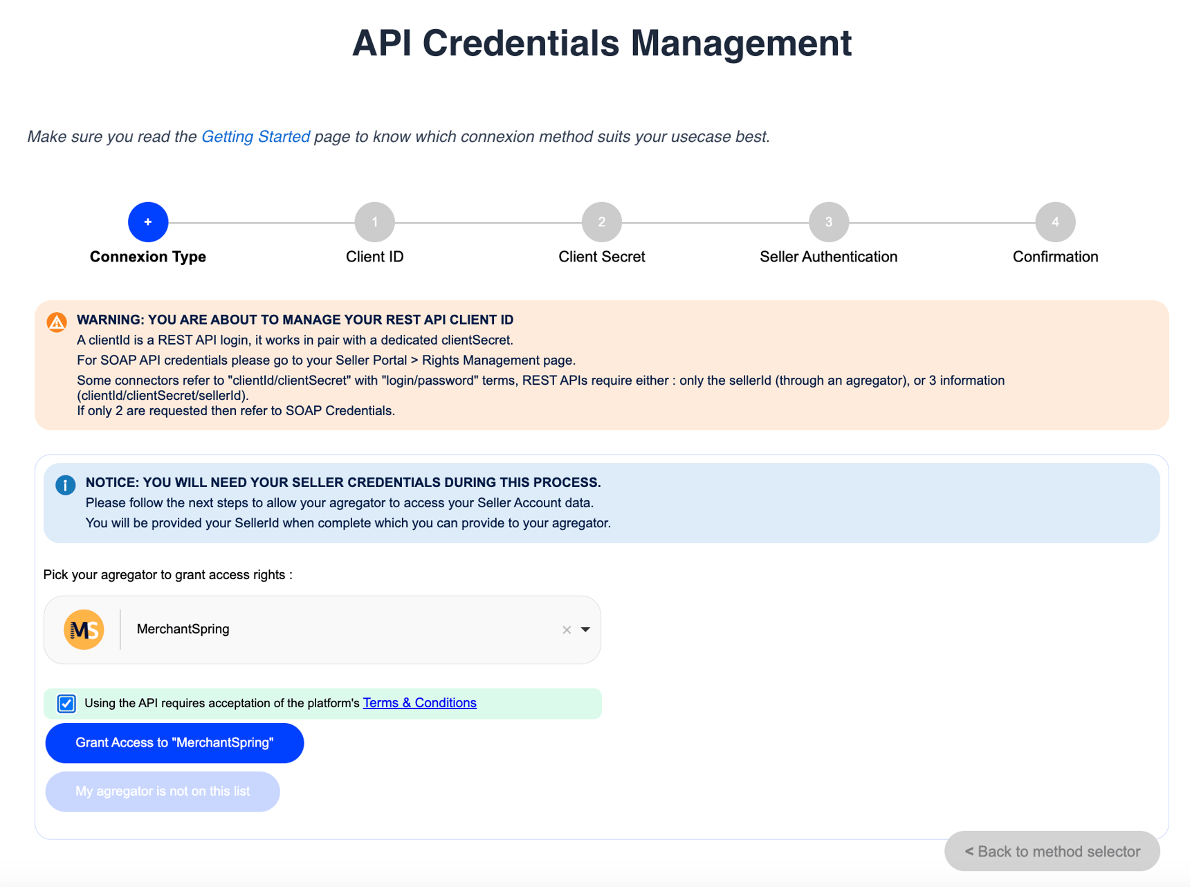 How to connect your Cdiscount store to MerchantSpring